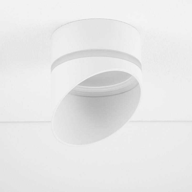 Lampa spot podtynkowa o nieregularnym kształcie Vis 8,5cm biała Nowodvorski