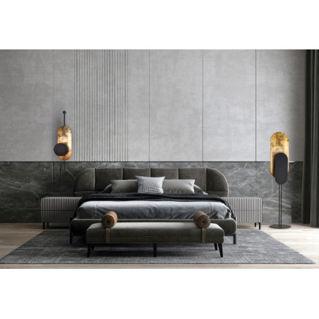 Lampa podłogowa dekoracyjna Wheel Lux 163cm czarno-złota Nowodvorski