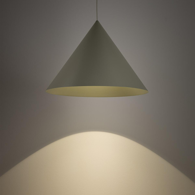Lampa wisząca stożek Zenith 50cm szałwiowa Nowodvorski