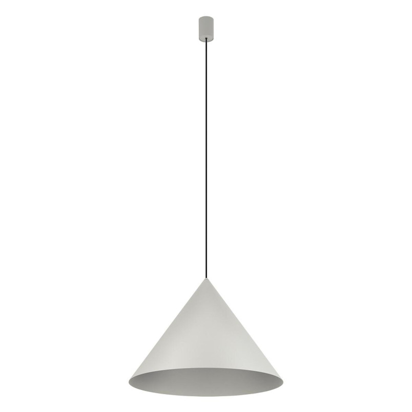 Lampa wisząca stożek Zenith 50cm szara Nowodvorski