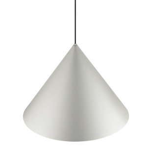 Lampa wisząca stożek Zenith 50cm szara Nowodvorski