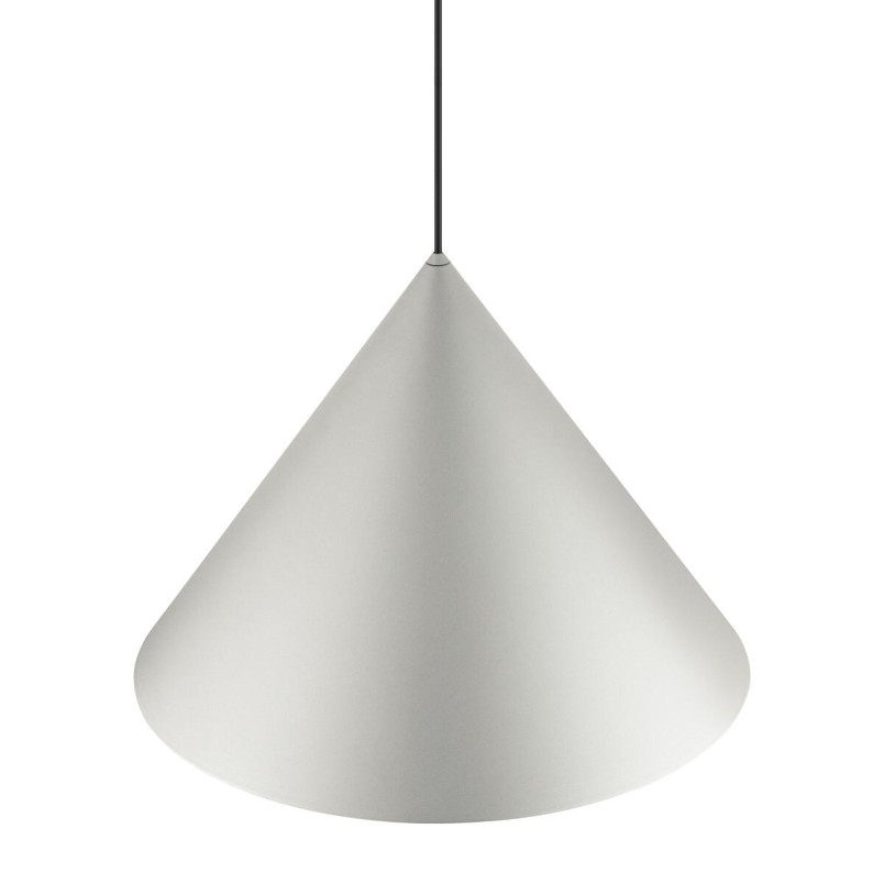 Lampa wisząca stożek Zenith 50cm szara Nowodvorski