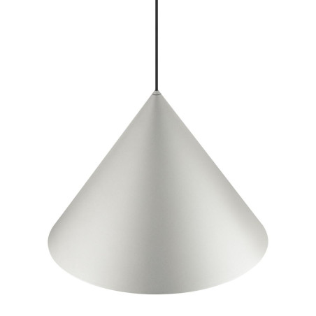 Lampa wisząca stożek Zenith 50cm szara Nowodvorski