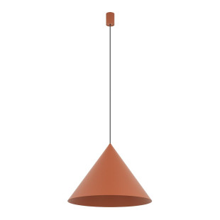 Lampa wisząca stożek Zenith 50cm terracotta Nowodvorski