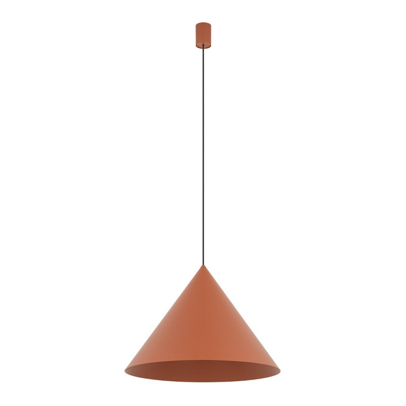 Lampa wisząca stożek Zenith 50cm terracotta Nowodvorski