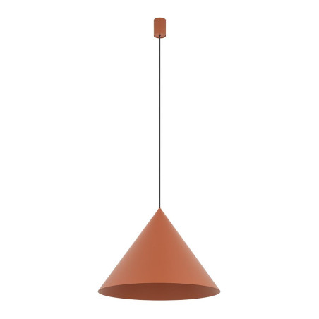 Lampa wisząca stożek Zenith 50cm terracotta Nowodvorski