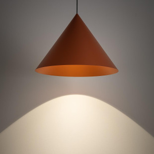 Lampa wisząca stożek Zenith 50cm terracotta Nowodvorski