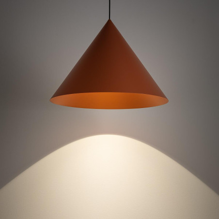 Lampa wisząca stożek Zenith 50cm terracotta Nowodvorski
