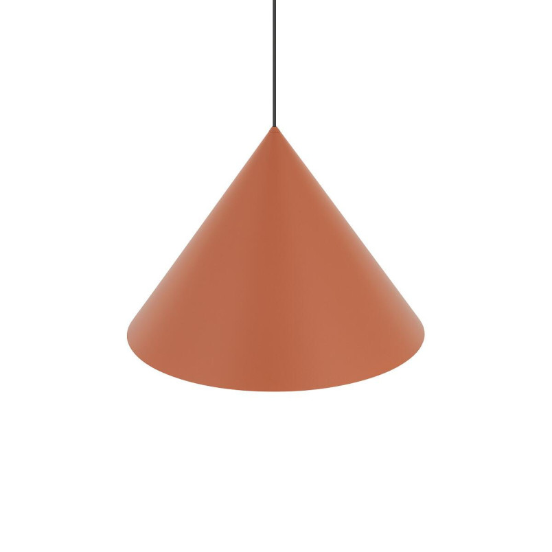 Lampa wisząca stożek Zenith 50cm terracotta Nowodvorski