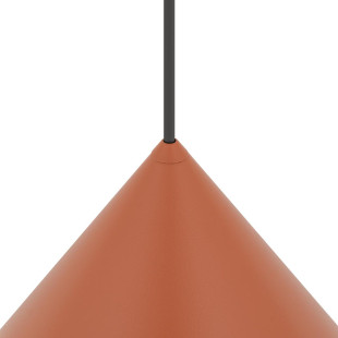 Lampa wisząca stożek Zenith 50cm terracotta Nowodvorski