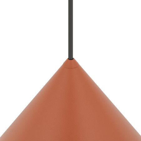 Lampa wisząca stożek Zenith 50cm terracotta Nowodvorski