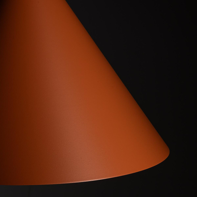 Lampa wisząca stożek Zenith 50cm terracotta Nowodvorski