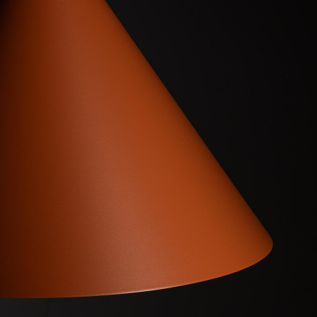 Lampa wisząca stożek Zenith 50cm terracotta Nowodvorski