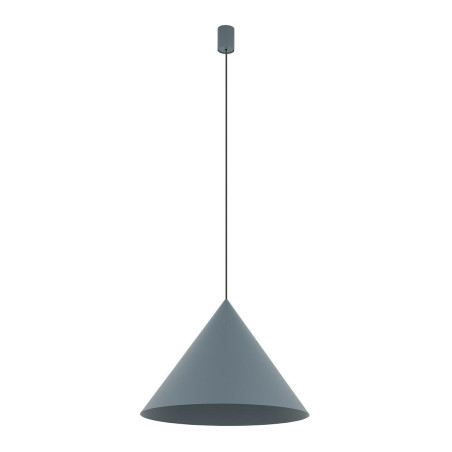 Lampa wisząca stożek Zenith 50cm szary błękit Nowodvorski