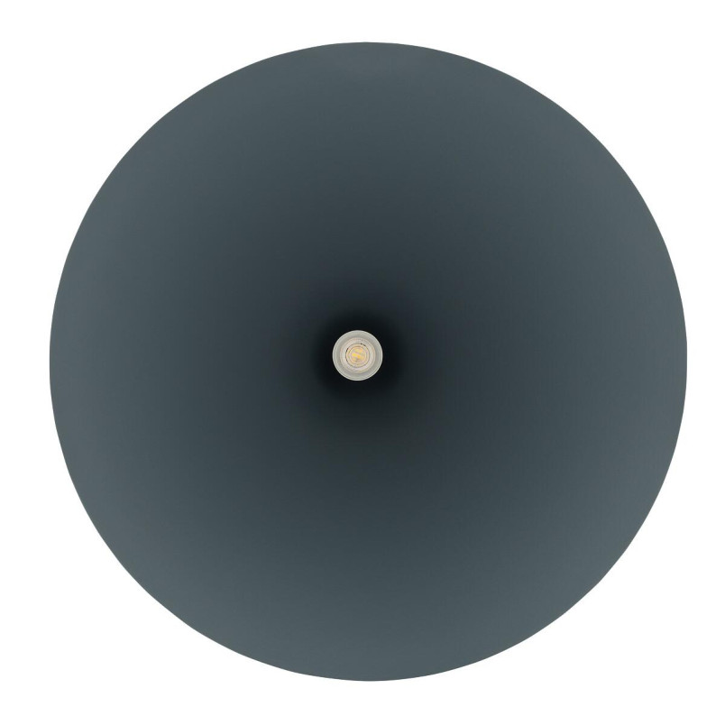 Lampa wisząca stożek Zenith 50cm szary błękit Nowodvorski