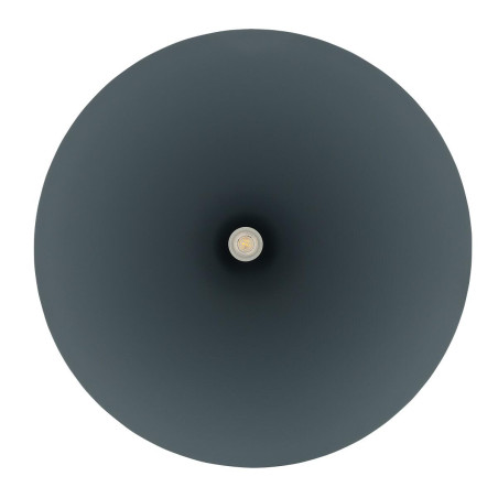 Lampa wisząca stożek Zenith 50cm szary błękit Nowodvorski