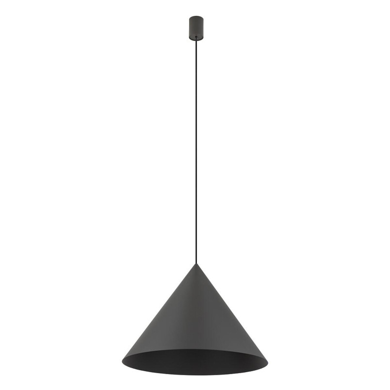 Lampa wisząca stożek Zenith 50cm grafitowa Nowodvorski