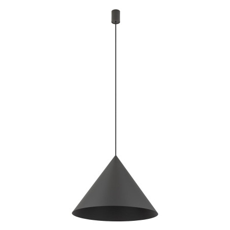 Lampa wisząca stożek Zenith 50cm grafitowa Nowodvorski