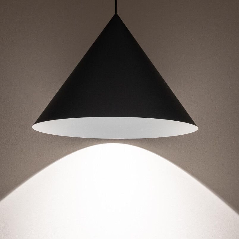 Lampa wisząca stożek Zenith 50cm grafitowa Nowodvorski