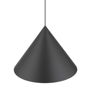Lampa wisząca stożek Zenith 50cm grafitowa Nowodvorski