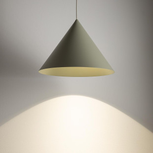 Lampa wisząca stożek Zenith 35cm szałwiowa Nowodvorski