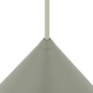 Lampa wisząca stożek Zenith 35cm szałwiowa Nowodvorski