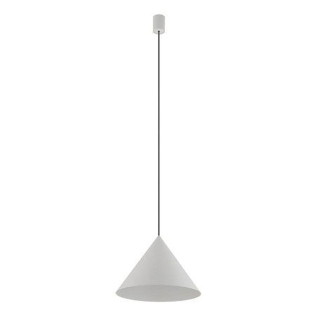 Lampa wisząca stożek Zenith 35cm szara Nowodvorski