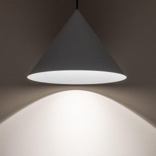 Lampa wisząca stożek Zenith 35cm szara Nowodvorski