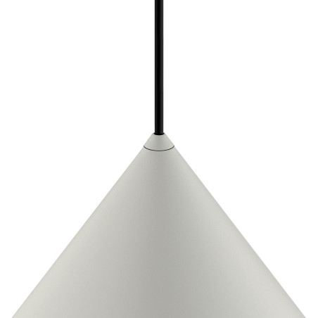 Lampa wisząca stożek Zenith 35cm szara Nowodvorski