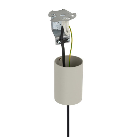 Lampa wisząca stożek Zenith 35cm szara Nowodvorski