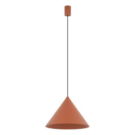 Lampa wisząca stożek Zenith 35cm terracotta Nowodvorski