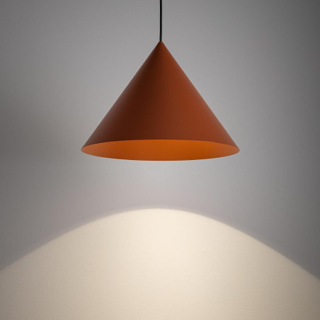 Lampa wisząca stożek Zenith 35cm terracotta Nowodvorski