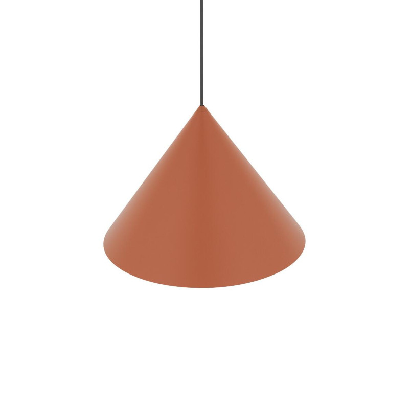 Lampa wisząca stożek Zenith 35cm terracotta Nowodvorski