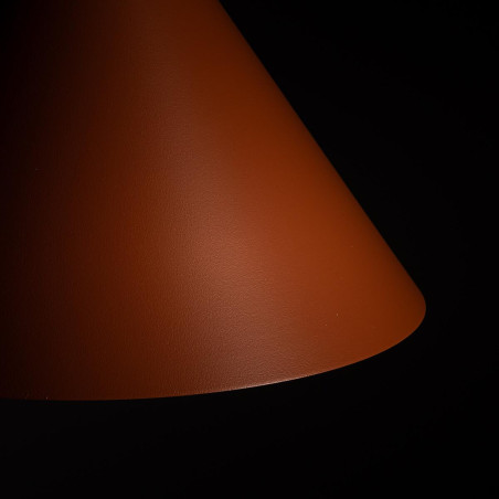 Lampa wisząca stożek Zenith 35cm terracotta Nowodvorski