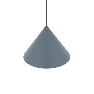 Lampa wisząca stożek Zenith 35cm szary błękit Nowodvorski