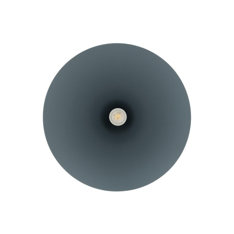 Lampa wisząca stożek Zenith 35cm szary błękit Nowodvorski