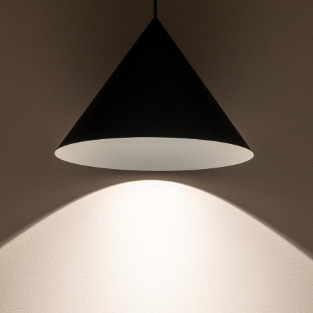 Lampa wisząca stożek Zenith 35cm grafitowa Nowodvorski