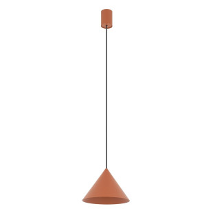 Lampa wisząca stożek Zenith 20,5cm terracotta Nowodvorski