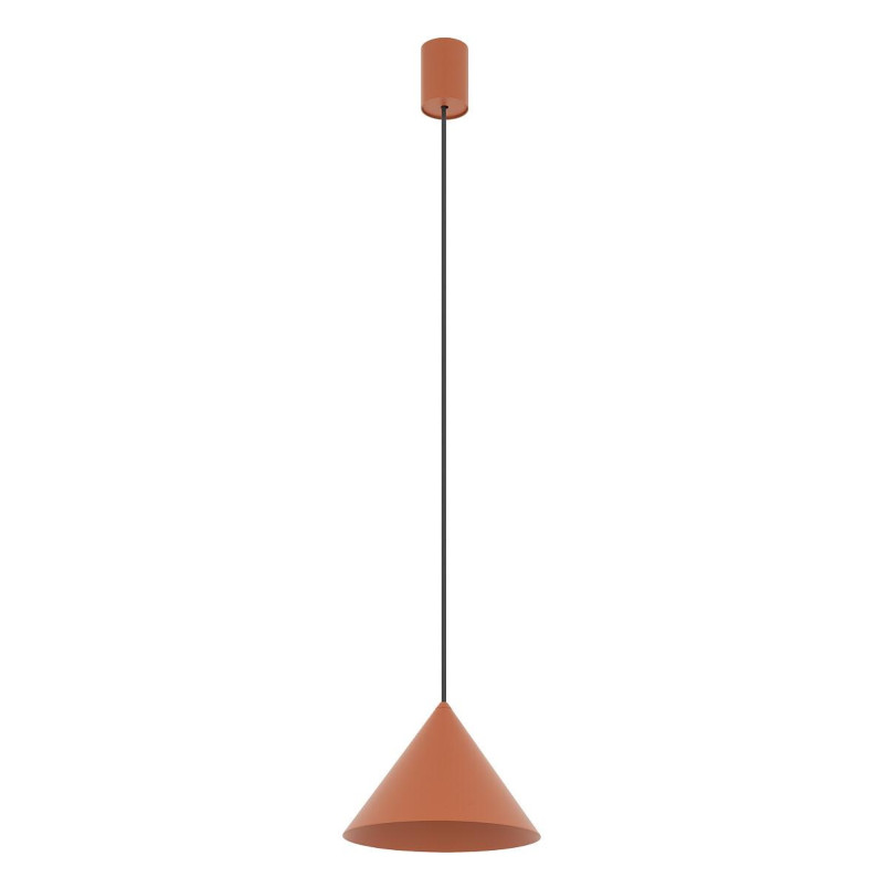 Lampa wisząca stożek Zenith 20,5cm terracotta Nowodvorski