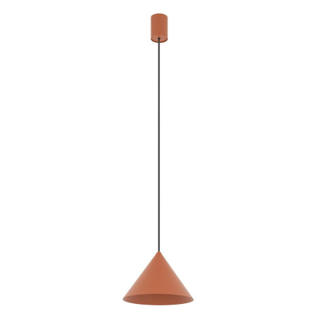 Lampa wisząca stożek Zenith 20,5cm terracotta Nowodvorski