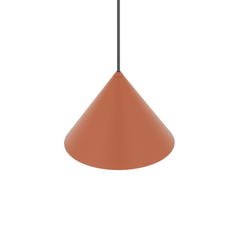 Lampa wisząca stożek Zenith 20,5cm terracotta Nowodvorski