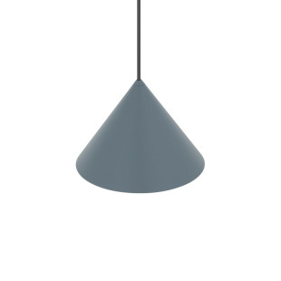 Lampa wisząca stożek Zenith 20,5cm szary błękit Nowodvorski
