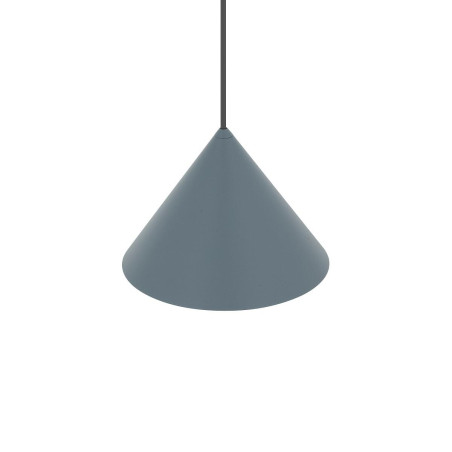 Lampa wisząca stożek Zenith 20,5cm szary błękit Nowodvorski