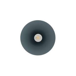 Lampa wisząca stożek Zenith 20,5cm szary błękit Nowodvorski