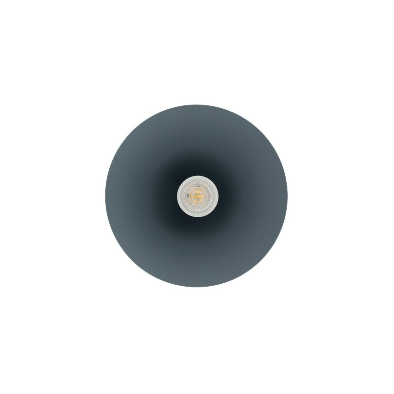 Lampa wisząca stożek Zenith 20,5cm szary błękit Nowodvorski
