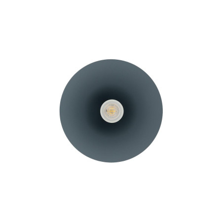 Lampa wisząca stożek Zenith 20,5cm szary błękit Nowodvorski