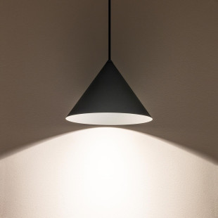 Lampa wisząca stożek Zenith 20,5cm grafitowa Nowodvorski