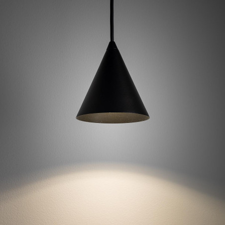 Lampa wisząca stożek Zenith 11cm czarna Nowodvorski