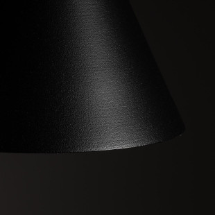 Lampa wisząca stożek Zenith 11cm czarna Nowodvorski