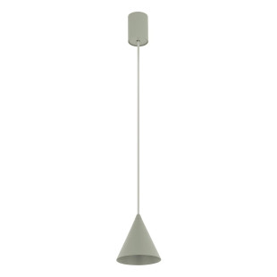 Lampa wisząca stożek Zenith 11cm szałwiowa Nowodvorski